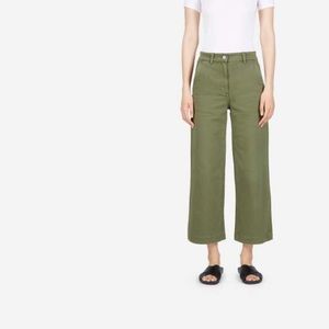 Everlane Wide Leg Crop Pant